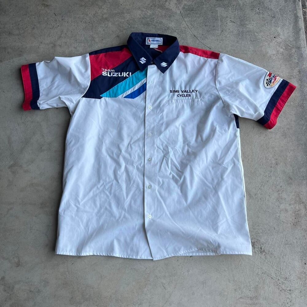 2003 Suzuki racing Button up Mens size XL